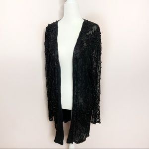 Vintage Beaded Lace Jacket